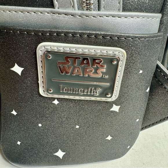 NWT. Loungefly Disney Parks 2024 Mandalorian Grogu Mini Backpack Star Wars - Picture 12 of 14